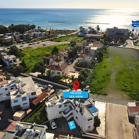 Telmar Sea View - 2 Min Walk To The Apartamento Oroklini