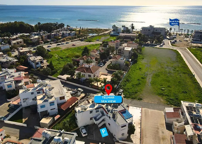 Telmar Sea View - 5 Min Walk From The Appartamento Voroklini
